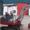 Miniexcavadora, Marca: TAKEUCHI, Modelo: TB219, Año fabricación 2014, Horas: 5058, equipada con enganche rápido mecánico, una instalacion, potenciometro,cazo de 40 y limpieza.