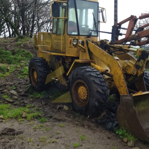 Pala cargadora CATERPILLAR, Modelo: 916. Matriculada.