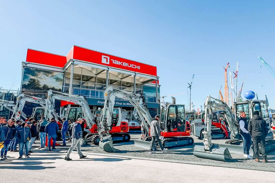 Novedades repuestos Takeuchi en feria Bauma