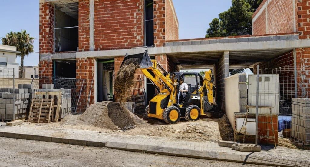 JCB 1CX construcción