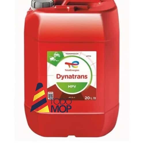 Aceite transmisión DYNATRANS MPV 20 L está recomendado para transmisiones automáticas, convertidores de par, transmisiones hidrostáticas. Retrocargadoras.