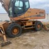 Excavadora ruedas CASE WX 210, Año 2007, Horas: 5900. Equipada con Cazo de trabajo de 1 metro, Ruedas de la casa, Engrase centralizado, Sin holguras.