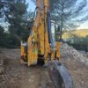 RetroCargadora, JCB, 3CX 14M4NE , 2015, 15.129 H, equipada con Mandos Pilotados, Pala 4 en 1, Horquillas, Brazo telescópico, tres cazos, Matriculada.