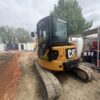 Miniexcavadora,CATERPILLAR, 304C CR, Año fabricación 2010, Horas: 5354, equipada con enganche mecánico, cazo de 40, 60 y limpieza. Giro cero.Con CE. Maquinaria lista para trabajar.
