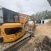 Miniexcavadora,CATERPILLAR, 304C CR, Año fabricación 2010, Horas: 5354, equipada con enganche mecánico, cazo de 40, 60 y limpieza. Giro cero.Con CE. Maquinaria lista para trabajar.