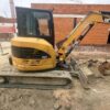 Miniexcavadora,CATERPILLAR, 304C CR, Año fabricación 2010, Horas: 5354, equipada con enganche mecánico, cazo de 40, 60 y limpieza. Giro cero.Con CE. Maquinaria lista para trabajar.