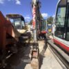 Miniexcavadora TAKEUCHI TB145 , Año fabricación 2005, Horas: 13741 H, equipada con cazo de 40, Enganche Hidráulico, tres instalaciones hidráulicas.