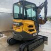 Miniexcavadora,VOLVO, ECR25D, Año fabricación 2016, Horas: 5556, equipada con enganche mecánico y dos cazos. Giro cero.Con CE. Maquinaria lista para trabajar.