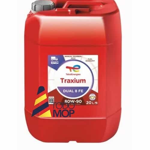 Aceite transmisión TRAXIUM DUAL 8 80W90 20 L está recomendado para transmisiones automáticas, transmisiones hidrostáticas. Miniexcavadoras.