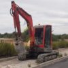 Miniexcavadora YANMAR VIO55, Año 2006, Horas: 7153 H, equipada con cazos de 40,60 y 80. Con cuchillas en cazo de 60 y 80. Enganche Mecánico.