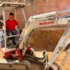 Mini Excavadora TAKEUCHI TB016 Canopy, Año fabricación 2008, Horas: 5.000 H Aprox, equipada con cazo de 40, Cazo de 60, Enganche mecánico, Instalacion hidráulicas para martillo .