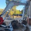 Miniexcavadora TAKEUCHI TB260 , Año fabricación 2016, Horas: 3367 H, equipada con tres cazos , Enganche Hidráulico, tres instalaciones hidráulicas