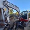 Miniexcavadora TAKEUCHI TB260 , Año fabricación 2016, Horas: 3367 H, equipada con tres cazos , Enganche Hidráulico, tres instalaciones hidráulicas