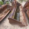 Cazo de Limpieza de 2400 mm para CATERPILLAR 322.