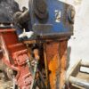 Martillo TABE MT12 con cabezal para SANSUMG e HYUNDAI. Peso operativo: 1250 Kg, Máquina portadora: 15-23 Tn, Golpes por minuto: 400-800 B